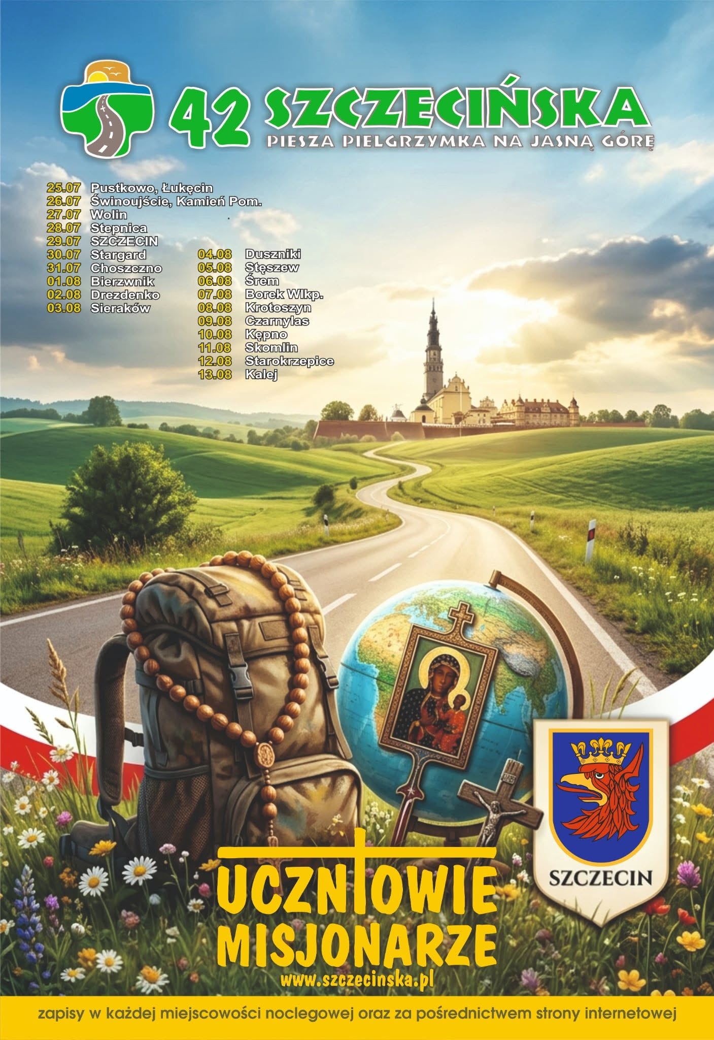 42. Szczecińska Piesza Pielgrzymka na  Jasną Górę
